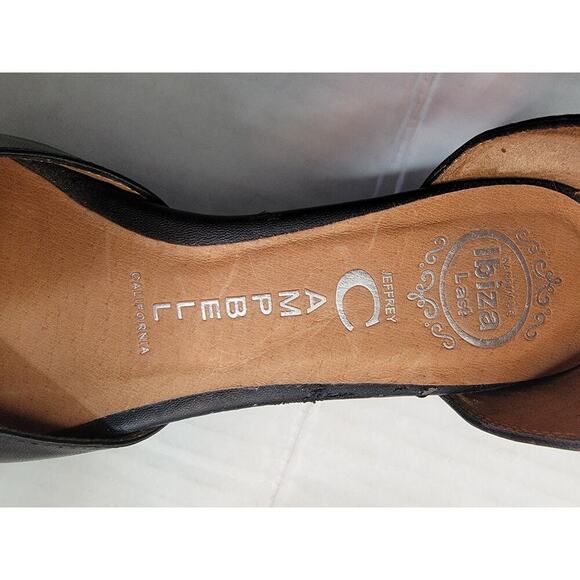 Jeffrey Campbell Sandal SZ 8 Niko Cap In Rosegold Kitten Heel Pointed Toe - Picture 11 of 14